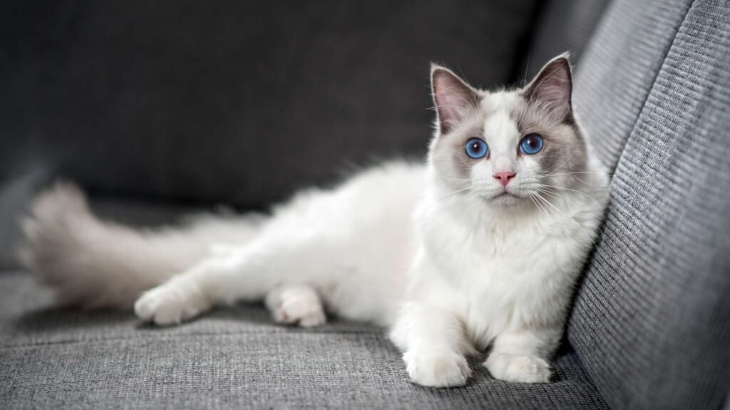 Ragdoll macska