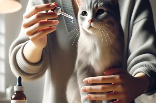 Gyógyszer beadása macskának